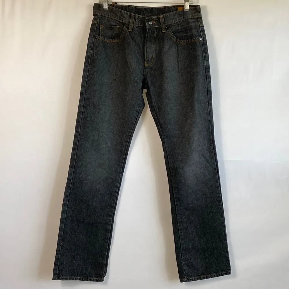 ❤️Last Chance OJ Overhauled Jeans Florida Straight Cut black jeans size 32